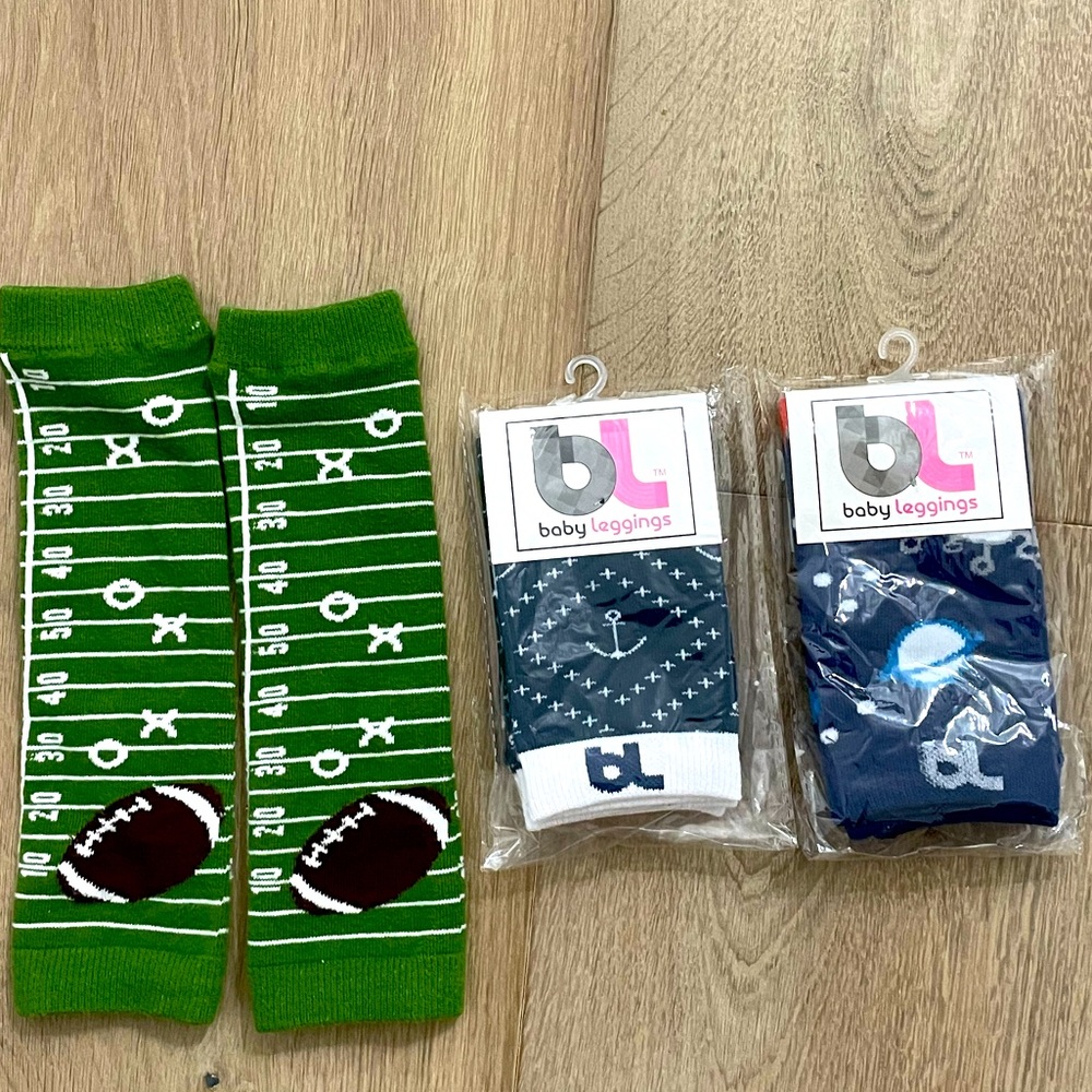 Baby leggings / leg warmers for crawlers 👶🏻